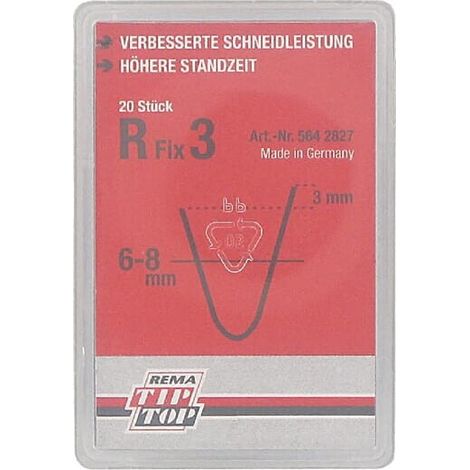 Rundmesser (20Stück) REMA TIP TOP 5642810