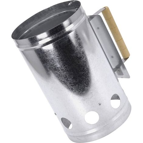 Kohlenstarter bbq-collection Edelstahl 17x27,5 cm