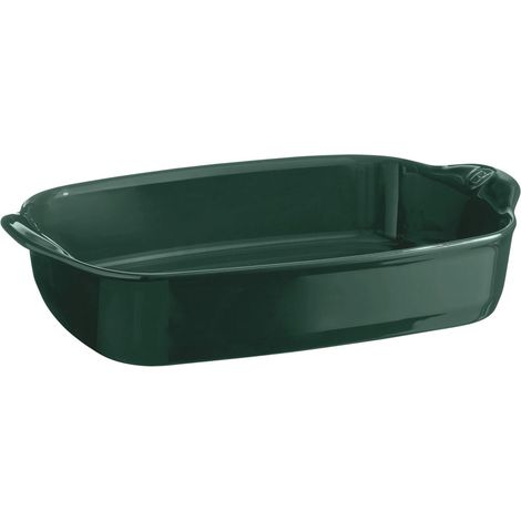 Plat Rectangulaire Ultime – Pour 6 à 8 Personnes – Céramique Haute Résistance – Cuisson Homogène et Service du Four à la Table – Coloris Cèdre – Fabriqué en France (1/5)