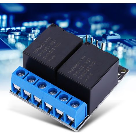 Module de relais bistable autobloquant 2 canaux SL25A02 5 V, monopuce, interrupteur de commande de niveau bas (1/5)