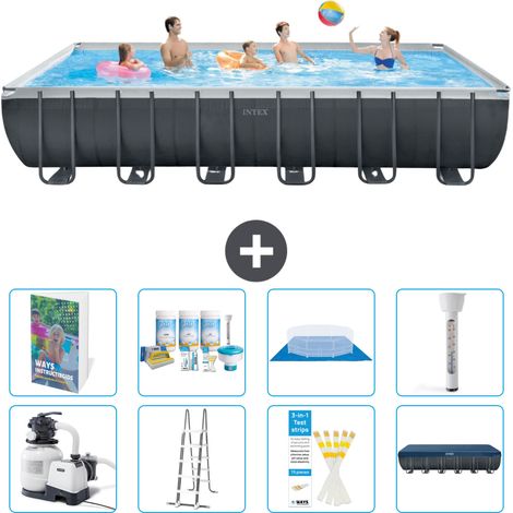 Ultra XTR Pool Rechteckig - 732x366x132 cm - 9-teilig S574
