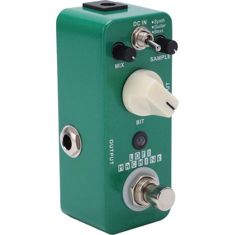 Lot vert effet pédale échantillon métal réducteur pour guitare basse synthétiseur (1/5)