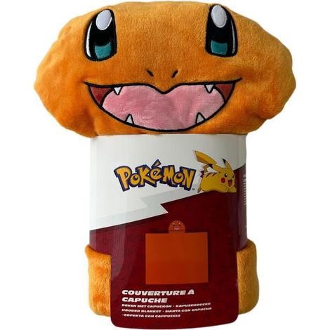 3D Hooded Blanket - POKEMON - Charmander - 120 x 150 cm - Ultra Soft - Colorful (1/5)