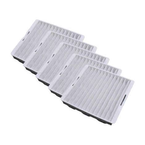 Lot de 5 filtres à poussière pour aspirateurs Samsung DJ63-00539A SC41E0 SC4170 SC4180 SC4190 SC5240 SC5250 SC5280 SC5630 SC5670