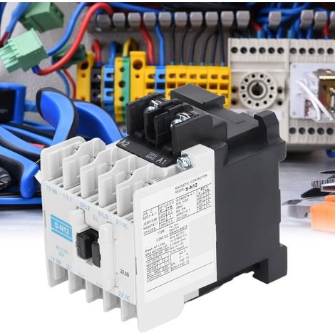 Contacteur magnétique tripolaire S-N12 20 A 110 V (1/5)