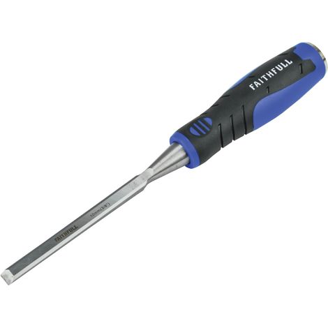 Faithfull Soft Grip Bevel Edge Chisel 10mm 3/8in FAIWCSG10
