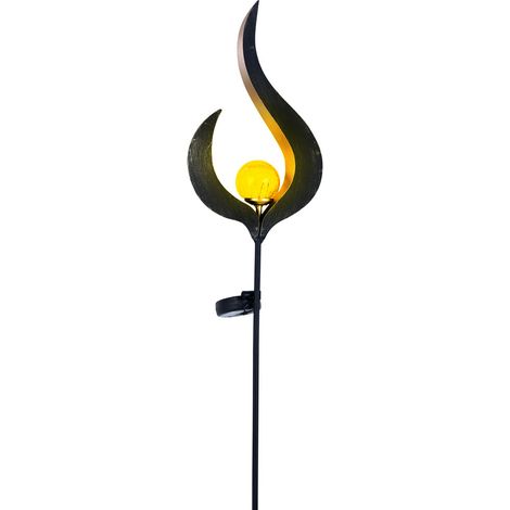 Design LED Luce solare Illuminazione esterna Decorazione Lampada a spina Design fiamma Globo 33465