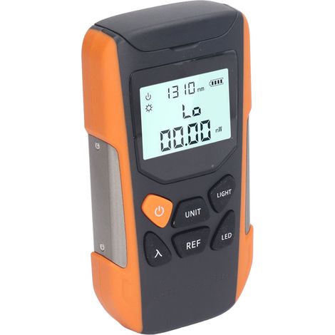 Testeur d'atténuation de fibre optique portable de haute précision pour interfaces FC, SC et ST. (1/5)