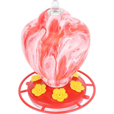 Nourrisseur automatique pour colibris – Nourrisseur pour oiseaux – Nourrisseur à eau pour colibris (à vendre conjointement avec le modèle 3111220038911), couleur rouge (1/4)