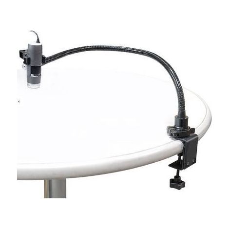 Dino-Lite RK-02 Soporte de Cuello de Cisne Negro para Microscopio