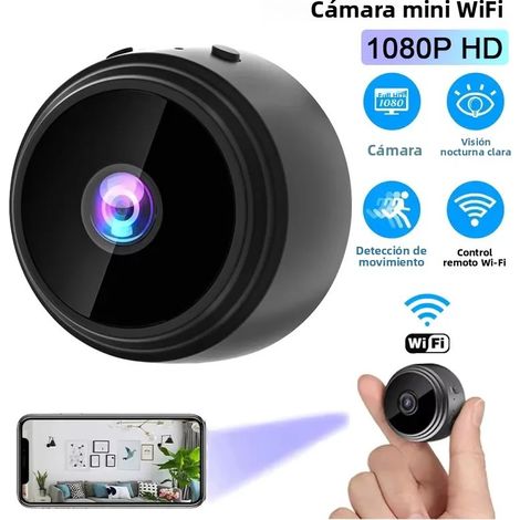 Mini caméra WiFi A9 1080p pour une surveillance à distance sécurisée avec vision nocturne (1/5)