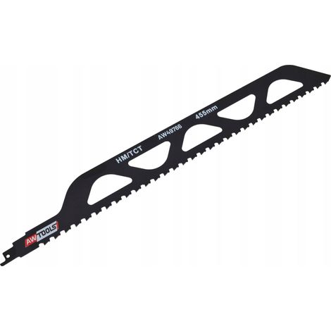 Lame de scie sauteuse awtools 455 mm carbure durable (1/2)