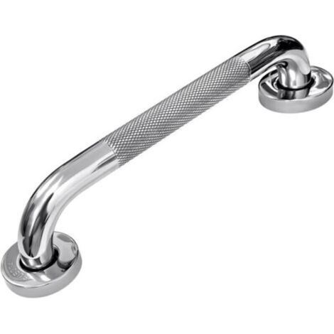 Barre d'appui antidérapante pour salle de bain, poignées de sécurité en acier inoxydable, barre d'équilibre moletée pour baignoire, rampes d'assistance pour douche, barre d'appui pour personnes handic (1/5)
