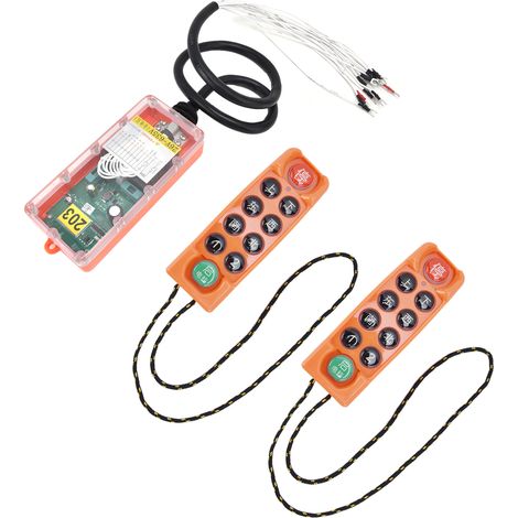 Drahtlose Kranfernbedienung, industrieller elektrischer Kanalhubwagen, Funkschalter H23C++ (26V-635V (Vollspannung)) (1/5)