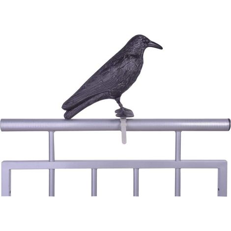 Esschert Design FY18 - Spaventapasseri, 12,9 x 36,2 x 22,2 cm, Colore: Nero (1/5)