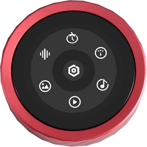 Placa de desarrollo ESP32-S3 + pantalla de 1,85 pulgadas, perilla física + monitorización en tiempo real, pantalla secundaria roja (1/5)