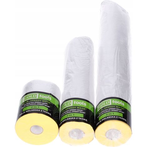 Juego de l谩minas protectoras SPEEDY MASK de 3 piezas - 73 m (30 cm, 140 cm, 270 cm) (1/5)