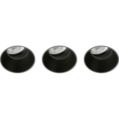 FLIC 3L Da incasso orientabile Trimless nero MR11 GU10 (1/3)