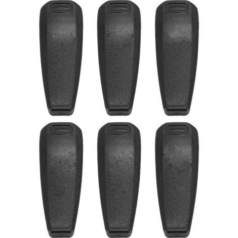 Lot de 6 supports de ceinture portables pour radio, compatibles avec les modèles IC-V8E, IC-V80, IC-S70, IC-T70A, IC-T70E, IC-F3002 et BP-263. Batterie incluse. (1/5)