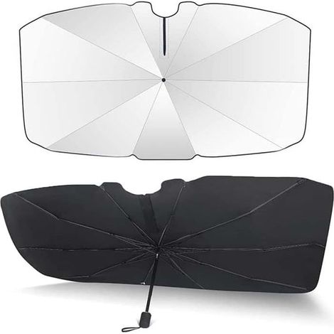 Pare-Soleil Pare-Brise de Voiture, Compatible avec SUV et Voiture, pour FIAT 500/500C/500E/Abarth 500 2007-2022, 2023, 2024