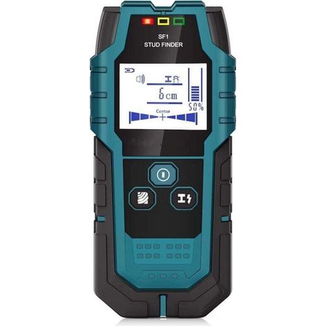 SF1 4-in-1 Digital Construction Detector, Wall Scanner, Metal Detector for Wood, Metal and Electrical Lines, Stud Detector, Locator, with LCD - TREETALK (1/4)