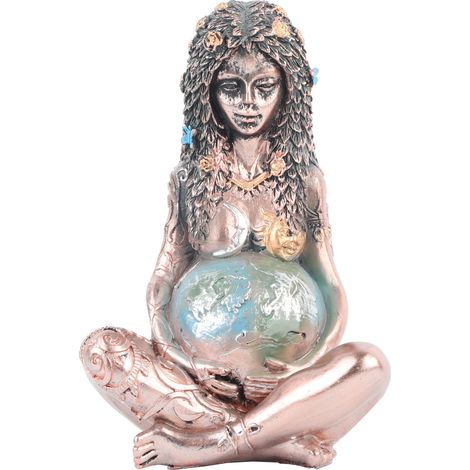 Statue de Déesse Mère Nature en Résine pour Jardin et Décoration Extérieure (1/5)