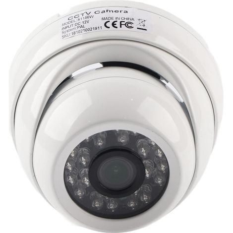 Caméra Vidéo Coaxiale AHD 1080P HD Caméra de Surveillance de Vision Nocturne Infrarouge Moniteur Dôme Intérieur Caméra de Vidéosurveillance (1/5)