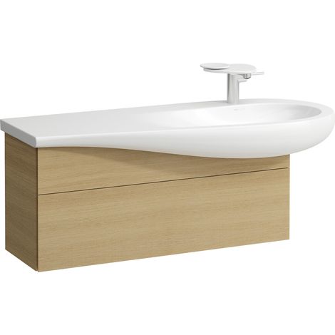 LAUFEN Il Bagno Alessi mueble bajo lavabo, sifón a la derecha,