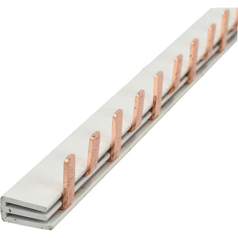 Jandei - Peine de conexión PIN 2P 27 módulos 63A 48cm