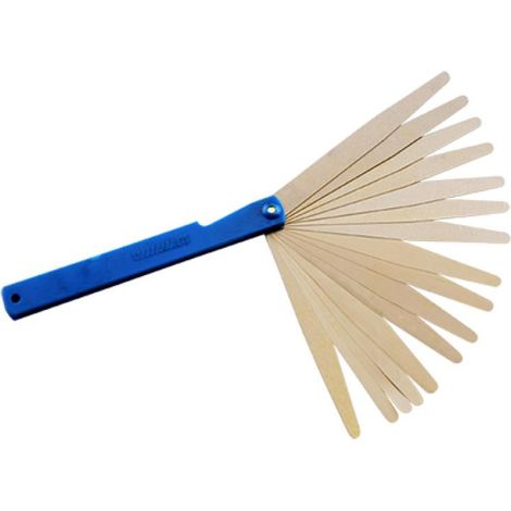 Satz von 17 Keilen zur Kontrolle des Ventilspiels von 0,02 bis 1 (1/2)
