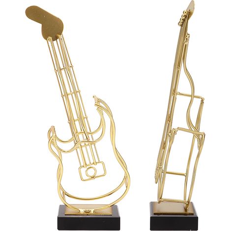 Modèle d'instrument de violon minimaliste moderne en fer forgé, décoration de salle d'exposition, ameublement, meuble TV d'entrée. (1/5)