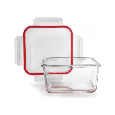 CONTENEDOR DE BOROSILICATO CUADR 750 ML - IBILI