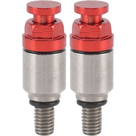 2 piècthere M5x0.8 forurche in bandlitorge d'banduminorrum purgeur d'torir soruptorpe orf andorurrprtheresiorn orf rempthecemint porur CRF150R CR125R CR250R CRF250R roruge (1/4)