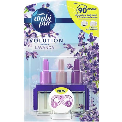 Ricambi Per Diffusore Per Ambienti Ambi Pur 3VOLUTION Lavanda 21 ml (1/2)