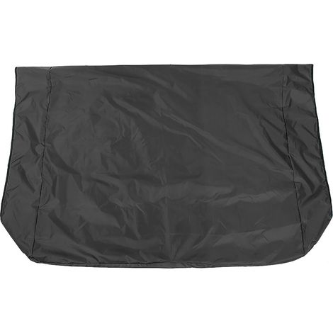 Wasserdichte und staubdichte Schaukelüberdachung als Ersatzteil für Garten und Terrasse, Schwarz (1/5)