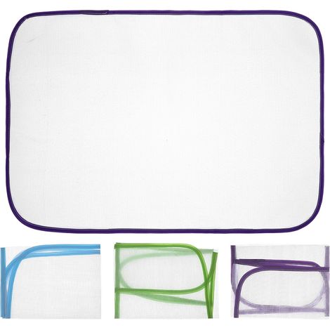 Lot de 3 serviettes à repasser, en polyester, pour le repassage et la couture faciles, 3 couleurs (1/5)