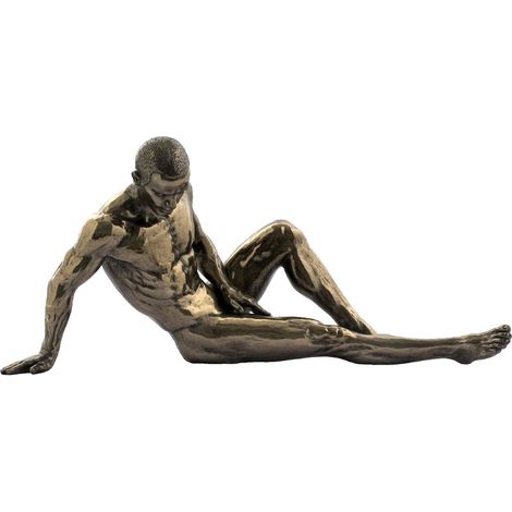 Signes Grimalt Figurines en bronze Figure nue bronze doré 8x26x12cm 15235 (1/2)