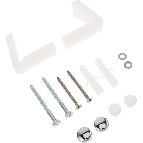Kit de Fixation pour Siège de Toilette Vis, Acier Inoxydable (1/5)
