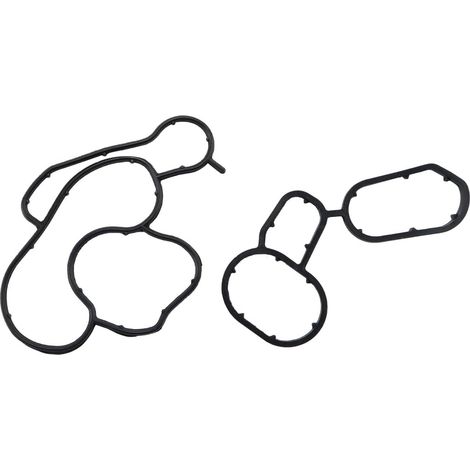 Lot de 2 Joints d'étanchéité pour boîtier de Filtre de Refroidisseur d'huile pour séries 1, 3, 5 E81 87 E46 90 E60 E84 E83, 11427508971, 11427508970 (1/5)