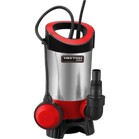 Tryton Bomba sumergible de alta potencia 1100W 15 000 L/h