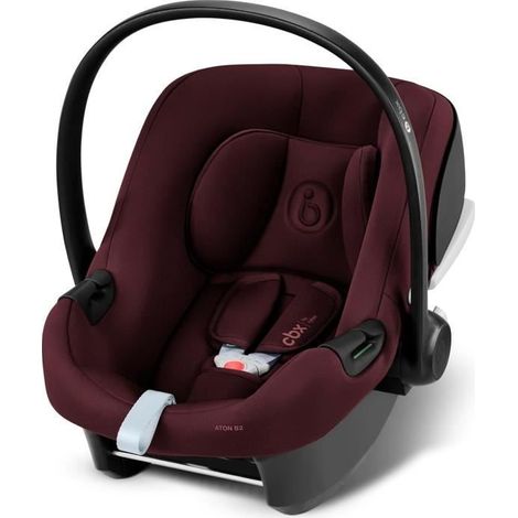 Auto-Sitz Aton B2 i-size Cbx von Cybex - 45 bis 87 cm - von Geburt bis 13 kg - bis zu 2 Jahren - Basis one inklusive - Rot