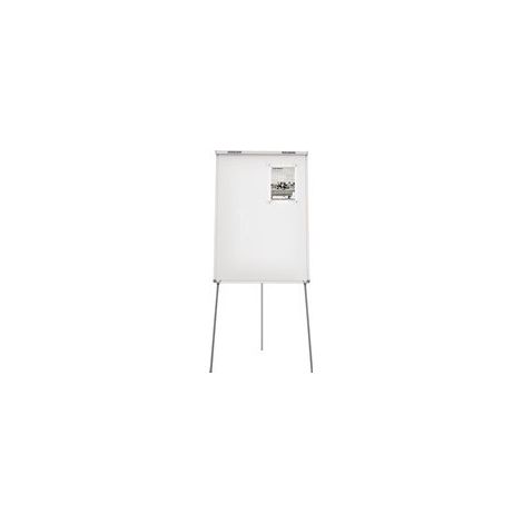 MAGNETOPLAN pizarra flipchart B680xH1045mm blanca ajustable hasta 1,85m - 1226966 (1/2)