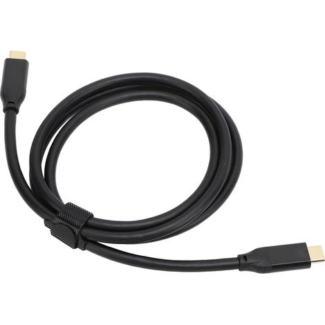 Câble USB-C vers USB-C mâle-mâle, transfert de 20 Gbit/s, charge rapide 240 W, sortie vidéo 4K 60 Hz, USB-C 3.2 Gen 2, pour téléphone et tablette, 1 m / 3,3 pi (1/5)