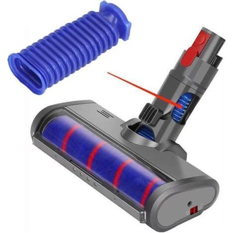 Lot de 2 flexibles en peluche souple compatibles avec les aspirateurs Dyson V7, V8, V10 et V11. Accessoires pour aspirateurs Dyson. (1/4)