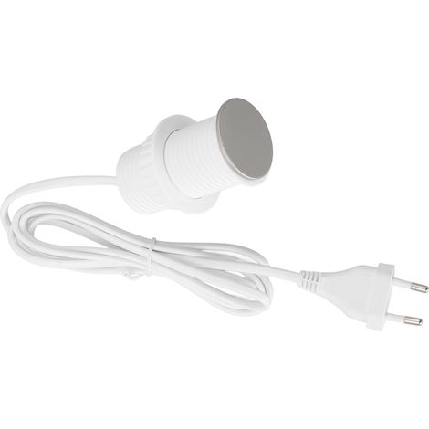 5V/2A USB-Tischsteckdose mit 2 verdeckten Anschlüssen und drehbarer Staubschutzkappe – kompatibel mit 100–240V EU-Stecker (1/5)
