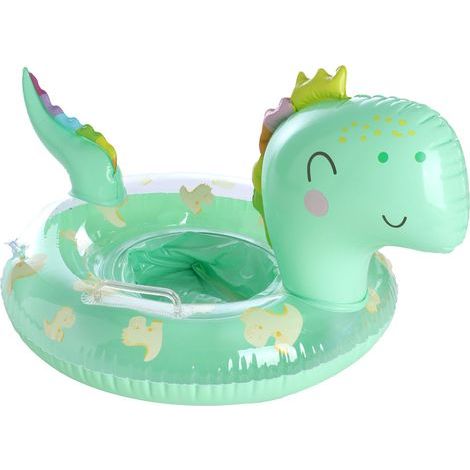 Dinosaurier-Schwimmring, Sommer-Essentials, Wasserspielzeug, aufblasbarer Kinderschwimmring (1-5 Jahre), mit Pumpe