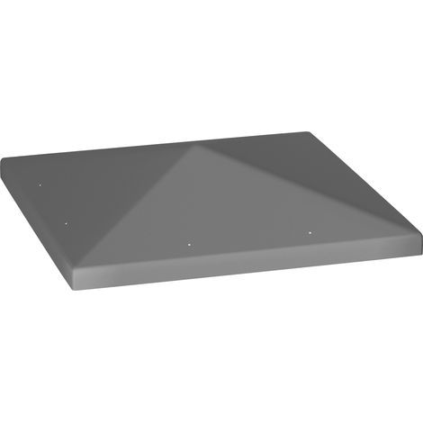 Ersatzdach für 3x3m Pavillon, UPF30+ Sonnenschutz, integrierte Entwässerung, dunkelgrau