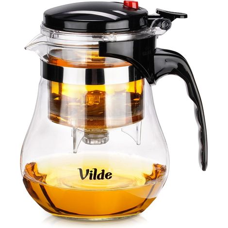 Glaskrug 1150 ml mit Auslöser für Kräutertee 259417 (1/5)