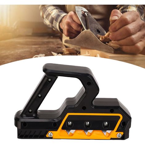 Rabot à biseauter pour plâtre 60° + lame 60° récemment amélioré, rabot à biseauter de précision antidérapant de qualité industrielle pour le travail du bois, outil de finition multifonctionnel portabl (1/5)
