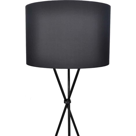 Maison Exclusive - Piantana con Paralume Alta Nera (1/2)
